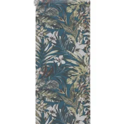 Kwantum Behang Maartje Blauw