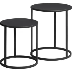 Kwantum Bijzettafel Borgen Zwart