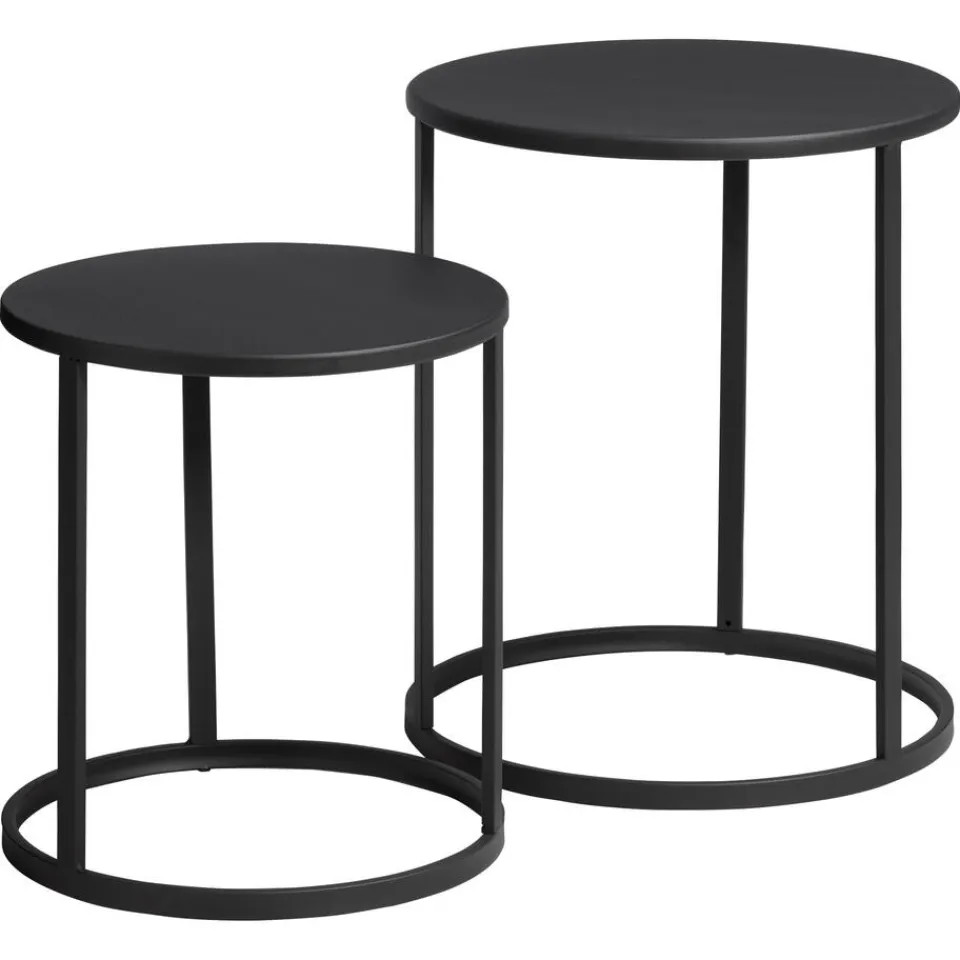 Kwantum Bijzettafel Borgen Zwart
