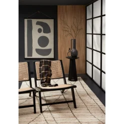 Kwantum Bijzettafel Latera Zwart ø 35x60 Cm