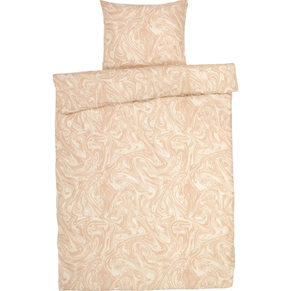 Kwantum Dekbedovertrek Marble Soft Pink 140x220 Cm