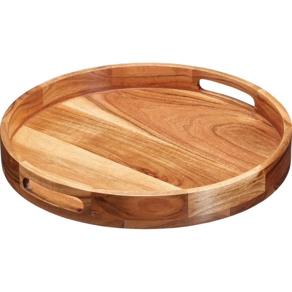 Kwantum Dienblad Acacia Naturel - Ø40 Cm ø 40 Cm