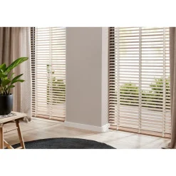 Kwantum Fenstr Bamboe Jaloezie Wietze Beige 50mm