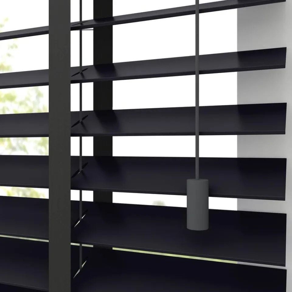 Kwantum Fenstr Houten Jaloezie Hein 50mm