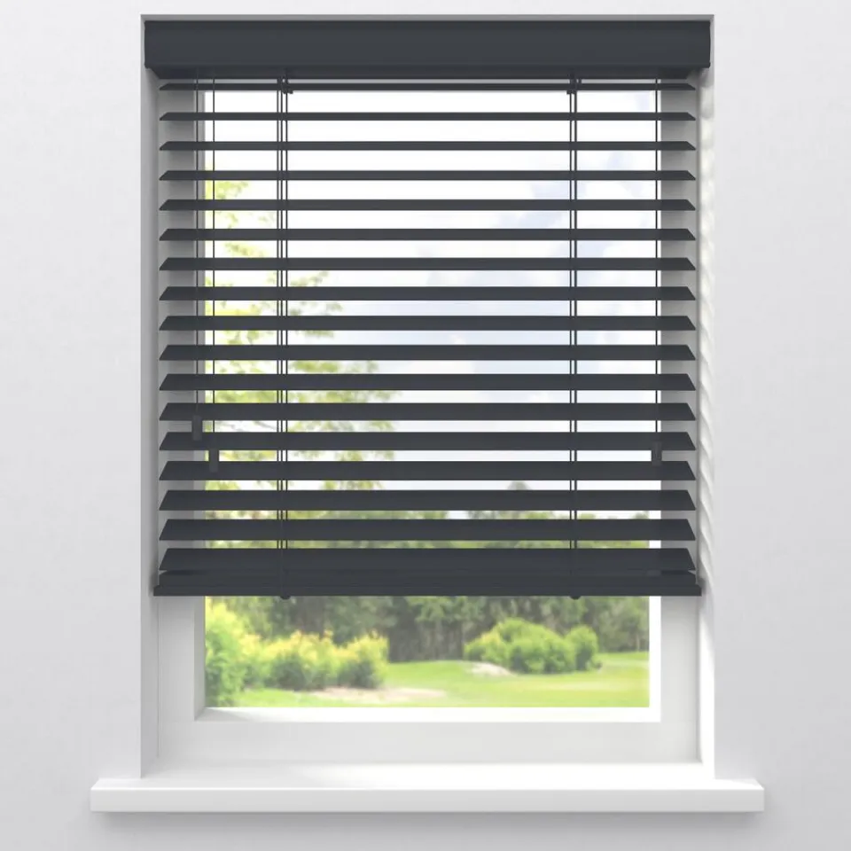 Kwantum Fenstr Houten Jaloezie Theun 65mm