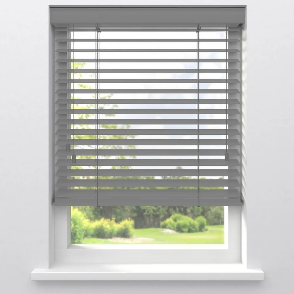 Kwantum Fenstr Houten Jaloezie Theun 65mm