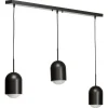 Kwantum Hanglamp Beanie 3-Lichts Zwart