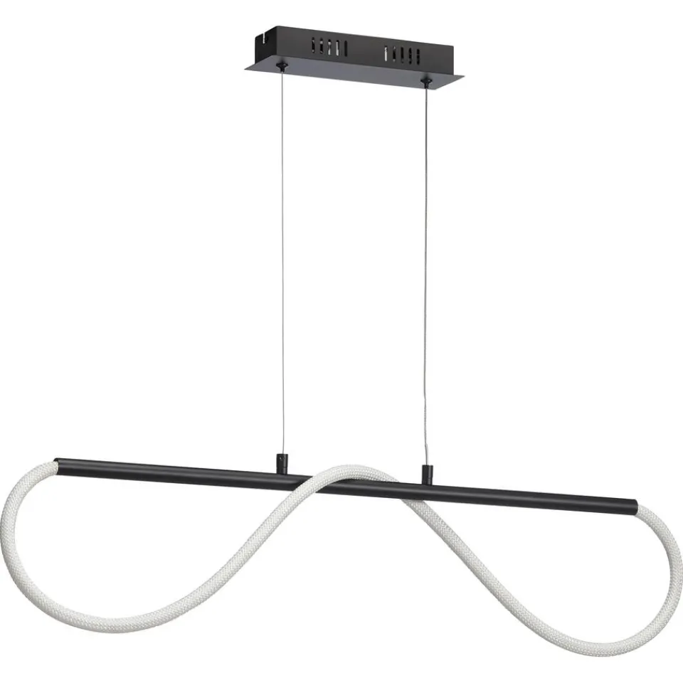 Kwantum Hanglamp Faye Zwart 96x110 Cm