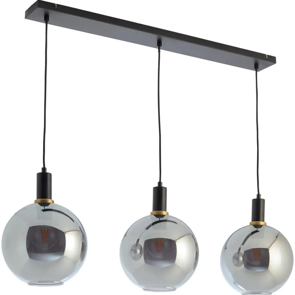 Kwantum Hanglamp Parva Zwart