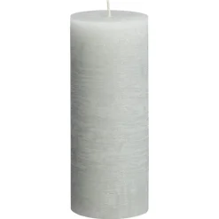 Kwantum Kaars Rustiek Lichtgroen 7x11 Cm