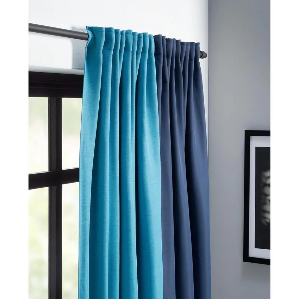 Kwantum Kant En Klaar Gordijn Jeroen Blauw