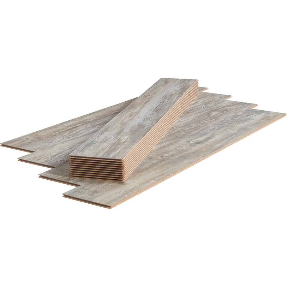 Kwantum Laminaat Hot Springs Grijs XL Plank