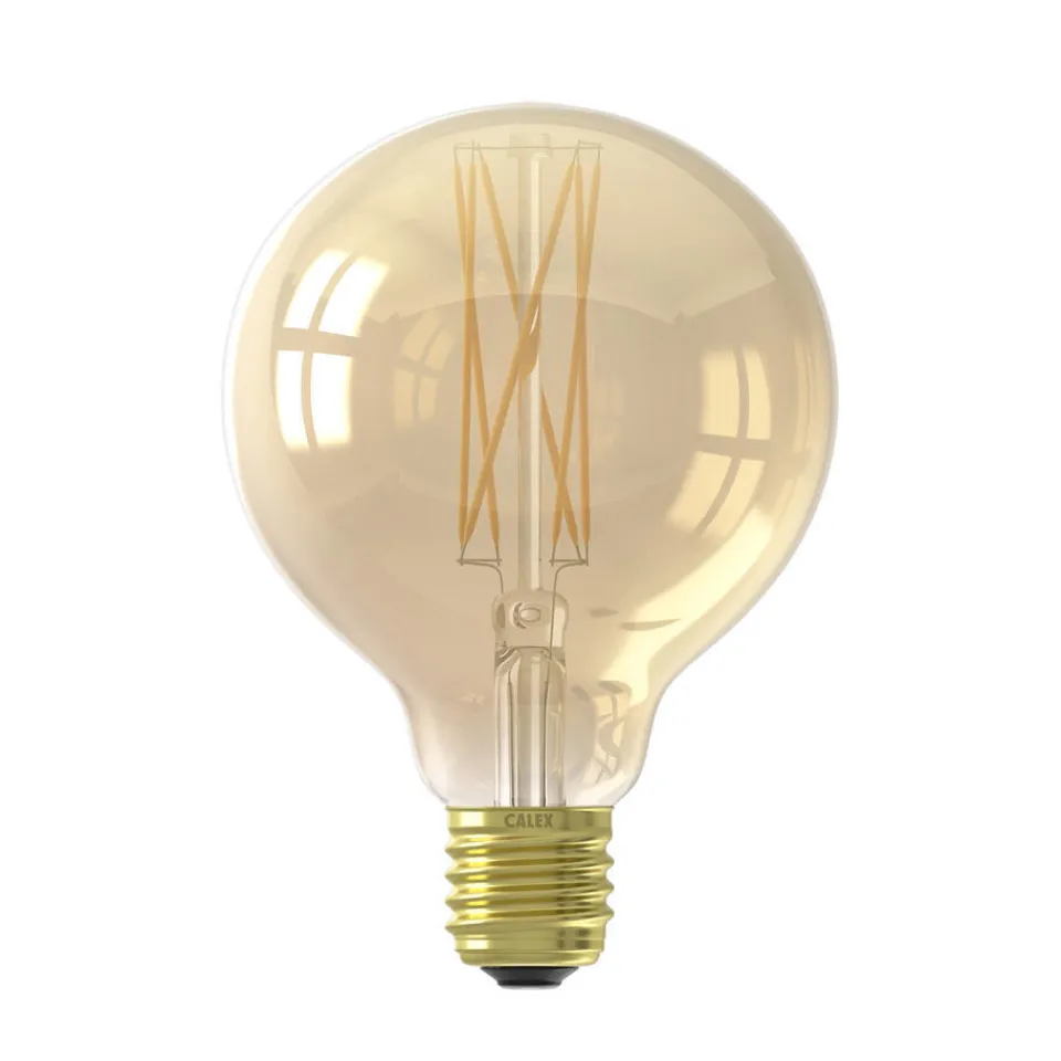 Kwantum LED Lamp 95 Mm E27 4W Warm Wit Dimbaar