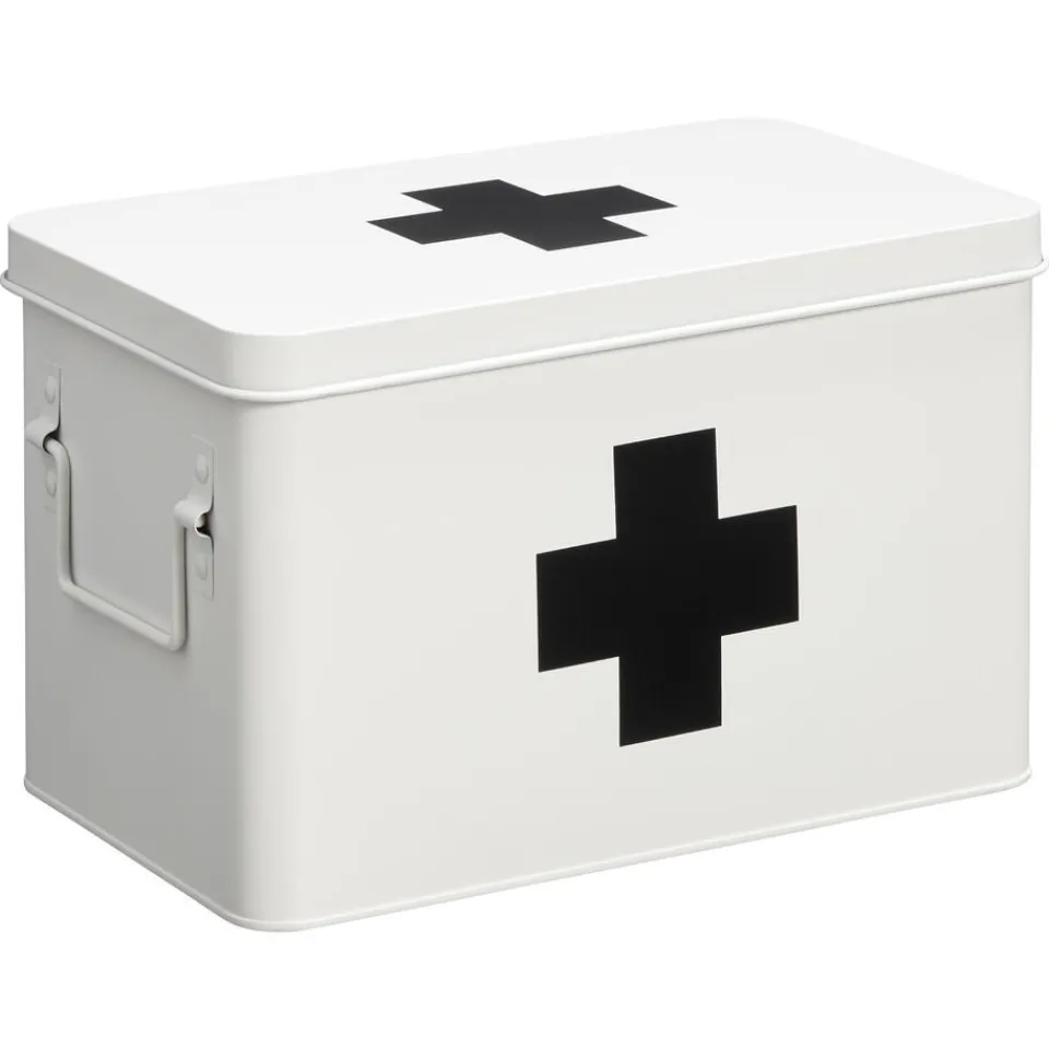 Kwantum Medicijnbox Wit 31x19x20 Cm