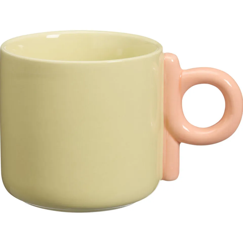 Kwantum Mok Met Oor Shapes -Roze 300ml