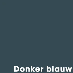 Kwantum Muurverf Mat Donker Blauw 2.5 L