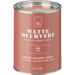 Kwantum Muurverf Mat Terra 1 L