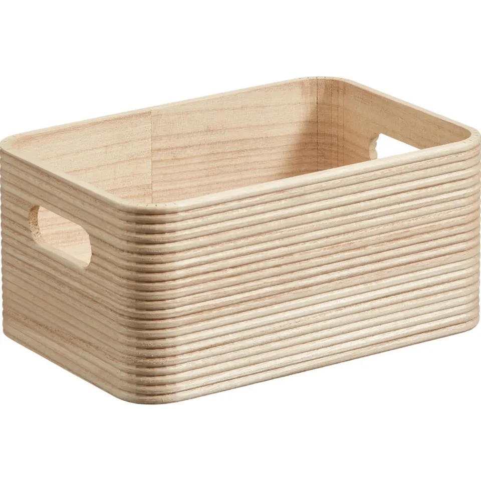 Kwantum Opbergkist Husum Hout Naturel 23x16x10 Cm