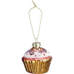 Kwantum Ornament Cupcake Roze