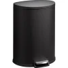 Kwantum Pedaalemmer Flatback 50 Liter Zwart