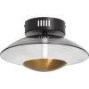 Kwantum Plafondlamp Pomona Zwart