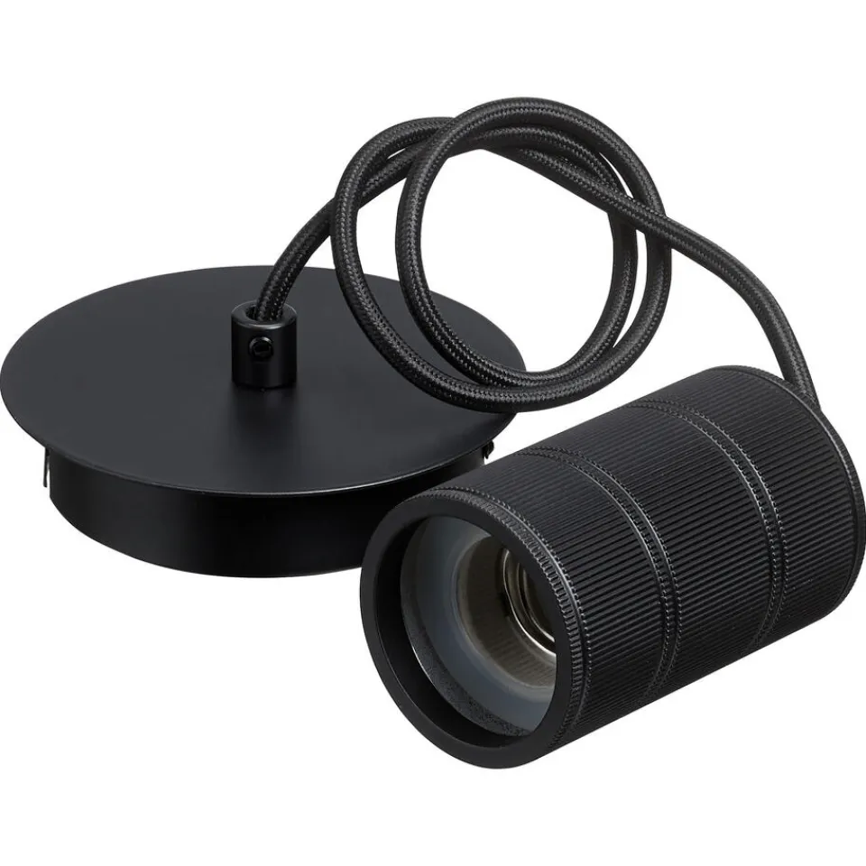 Kwantum Snoerpendel Retro Zwart