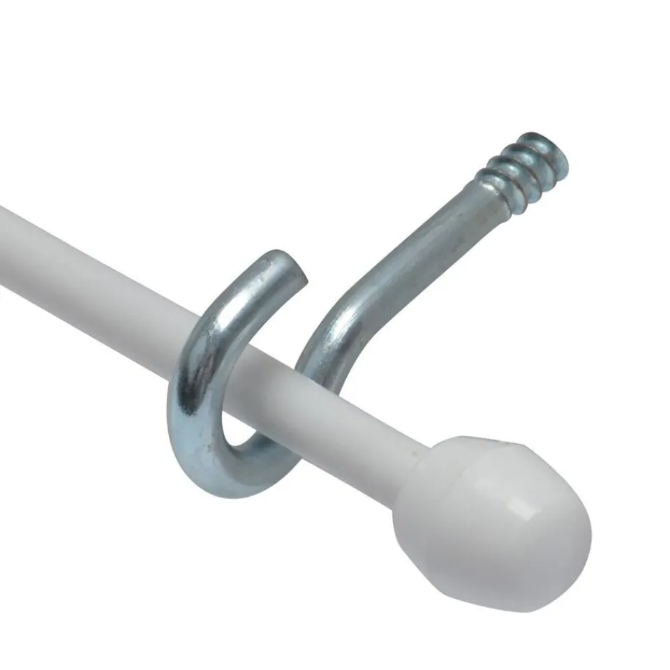Kwantum Spiraal/Knop/Haak Wit 250 Cm