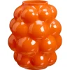 Kwantum Vaas Bubble Oranje