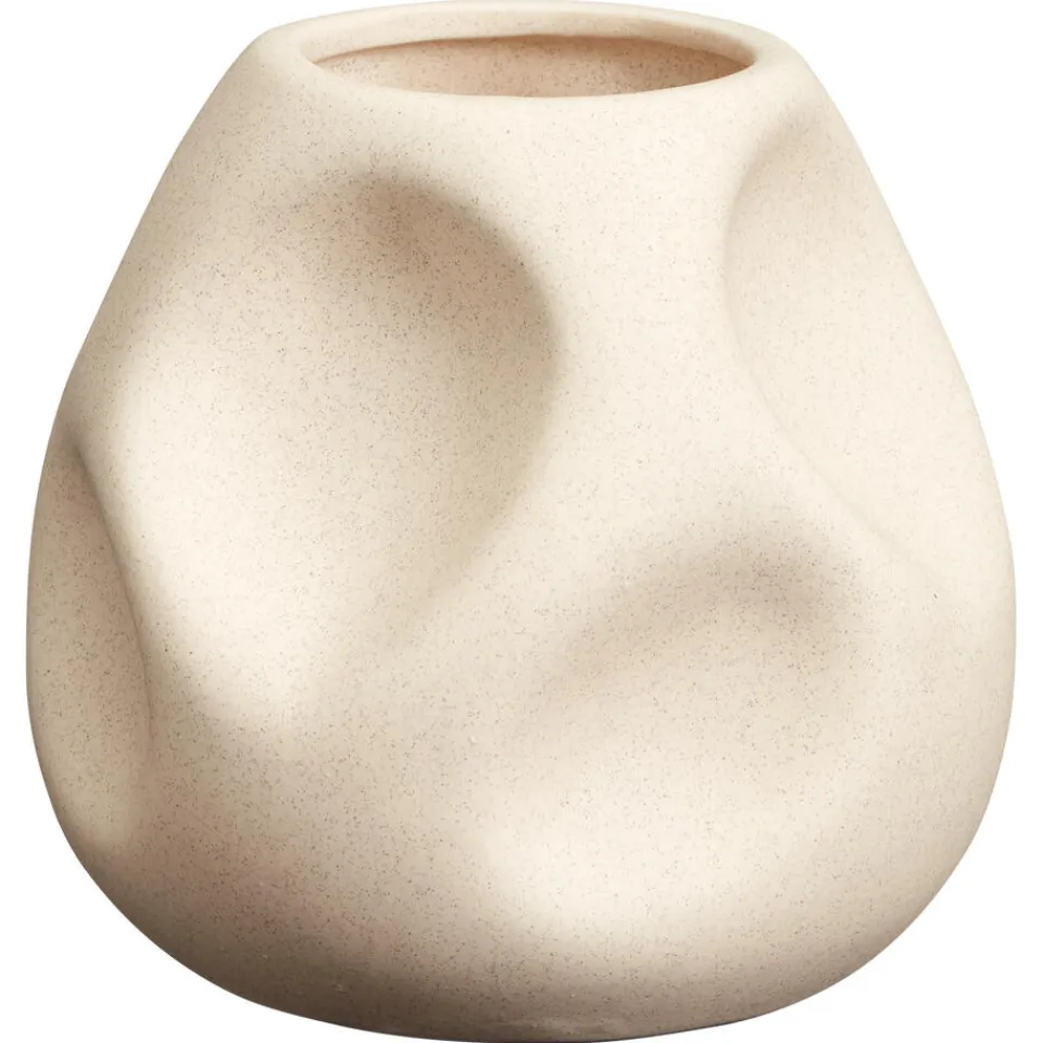Kwantum Vaas Pile Beige