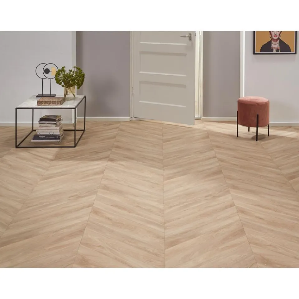 Kwantum Vinyl Vista Naturel Hongaarse Punt