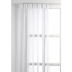 Kwantum Vitrage Violet Wit 215 Cm