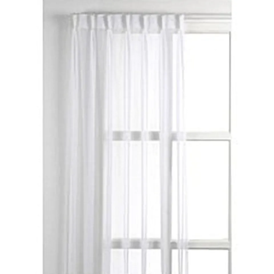 Kwantum Vitrage Violet Wit 215 Cm