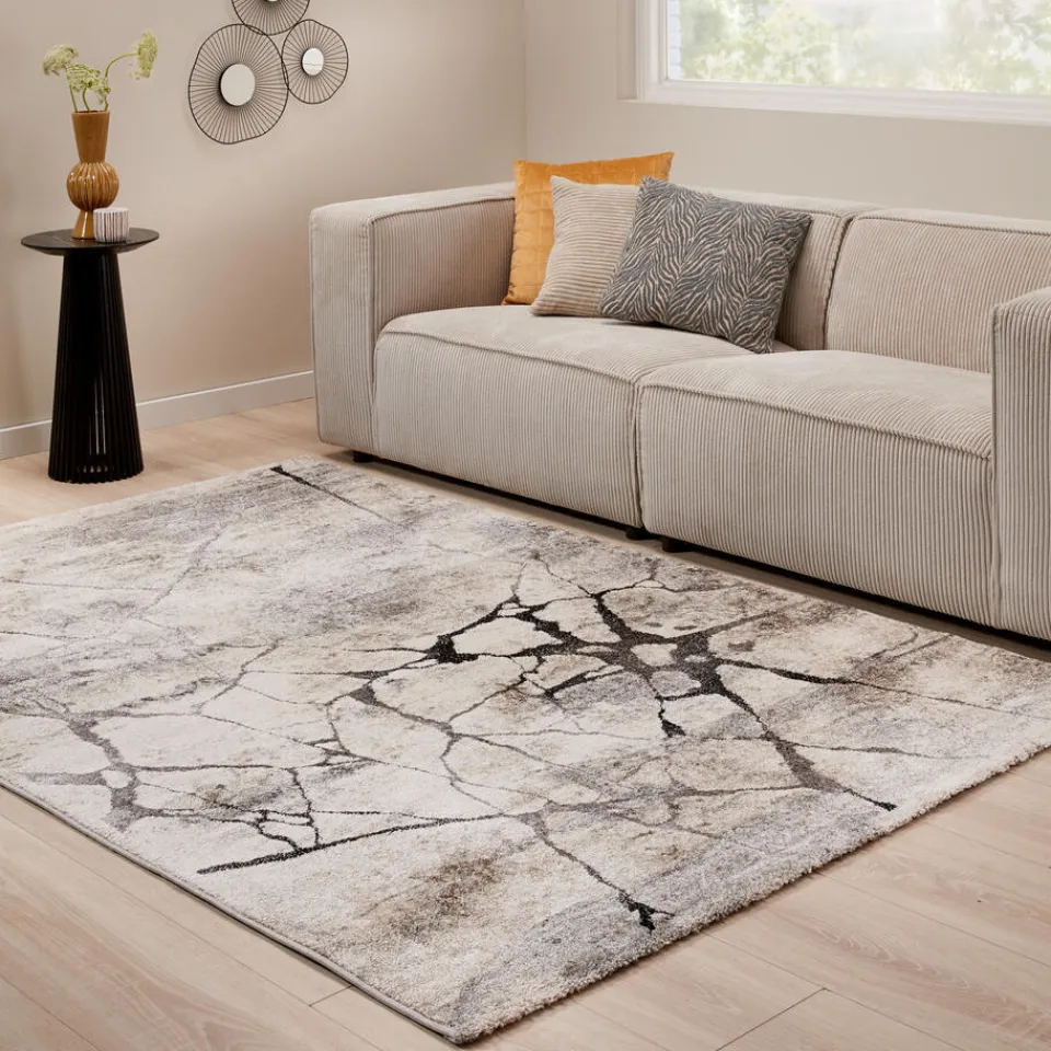 Kwantum Vloerkleed Impact Grijs 160x230 Cm