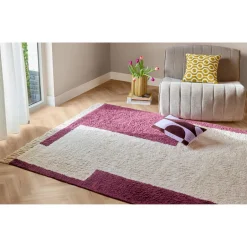 Kwantum Vloerkleed Ruby Bordeaux - 160x230 Cm