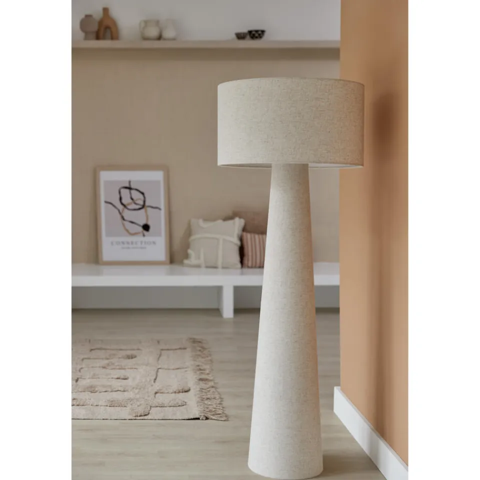 Kwantum Vloerlamp Pandia Off-White