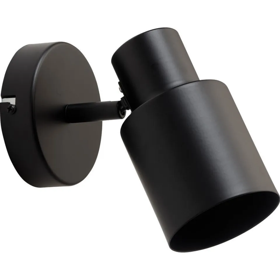 Kwantum Wandlamp Ziva Zwart
