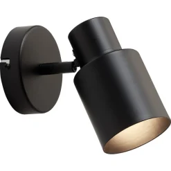 Kwantum Wandlamp Ziva Zwart