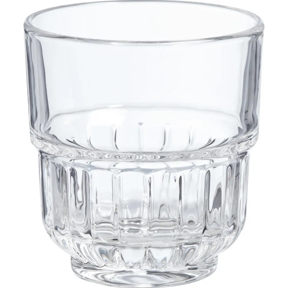 Kwantum Waterglas Stapelbaar Transparant